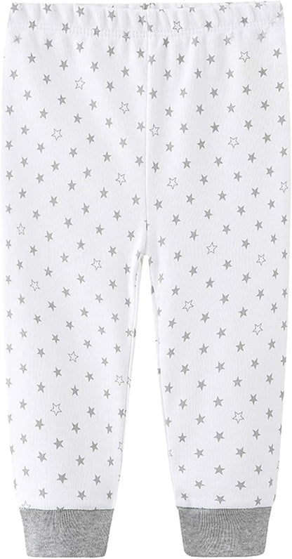 Newborn Baby Clothes Set - Short Sleeve Baby Boy Pants & Girl Bodysuits - Layette Sets