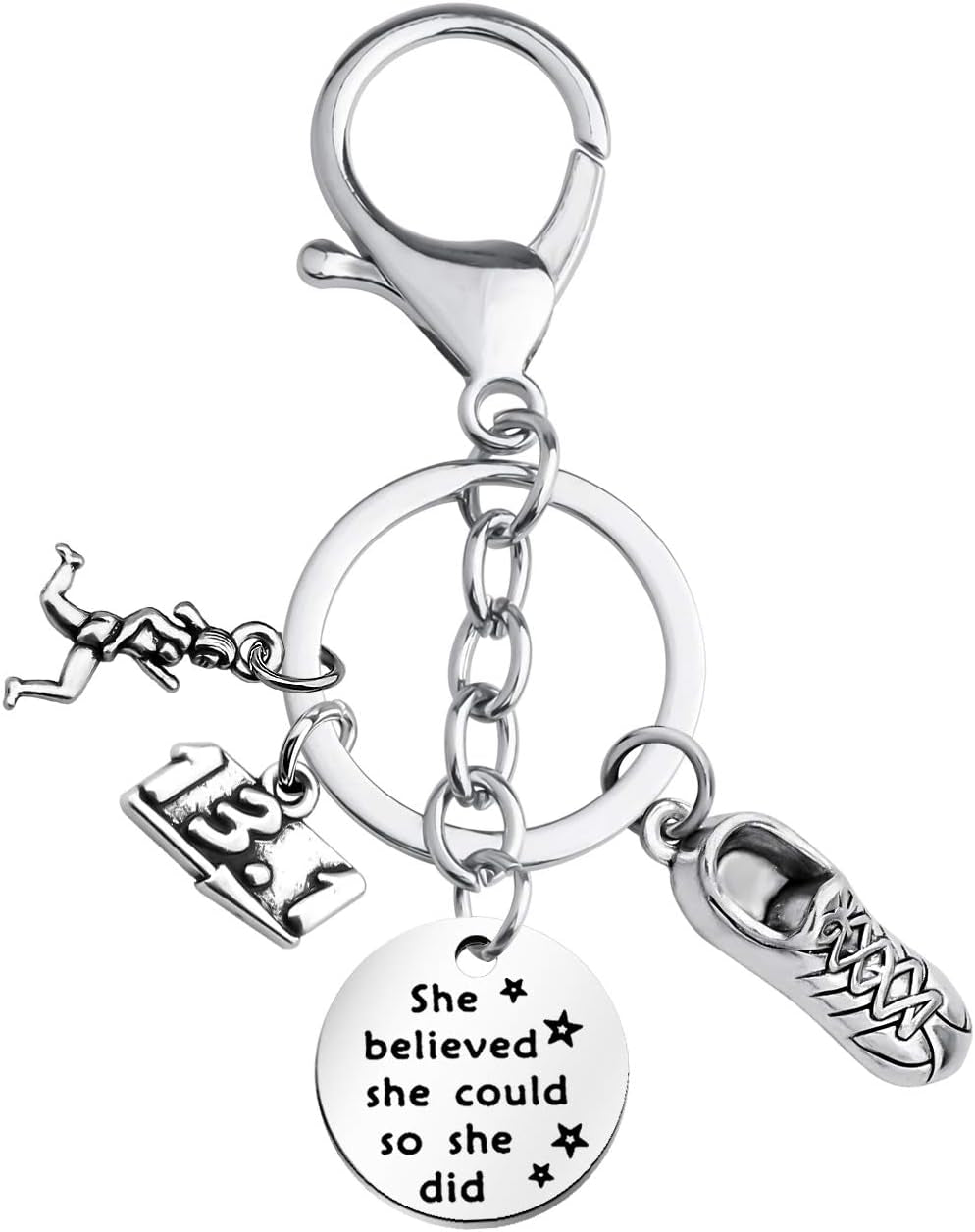 Runner Gifts Running Gift Runner Keychain Jewelry Running Gifts